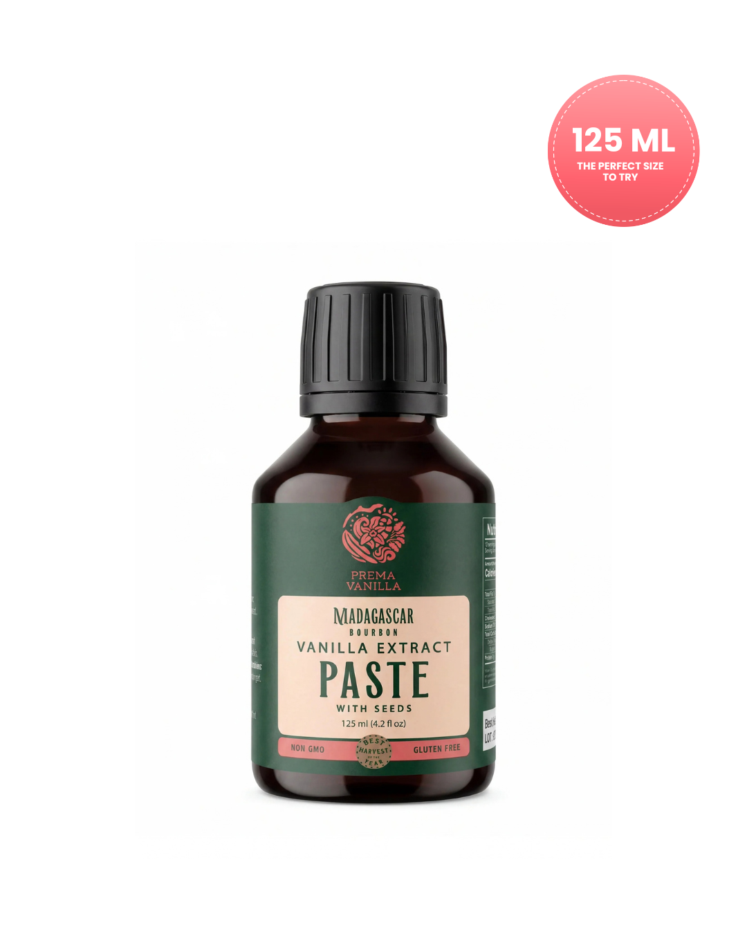 Pure Madagascar Bourbon Vanilla Extract paste with Seeds