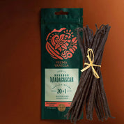 Madagascar Vanilla Beans, Grade A Bourbon Pods For Making Vanilla Extract, Good For Cooking And Baking, Rich and Intense Aroma (5.5-7.1 in)