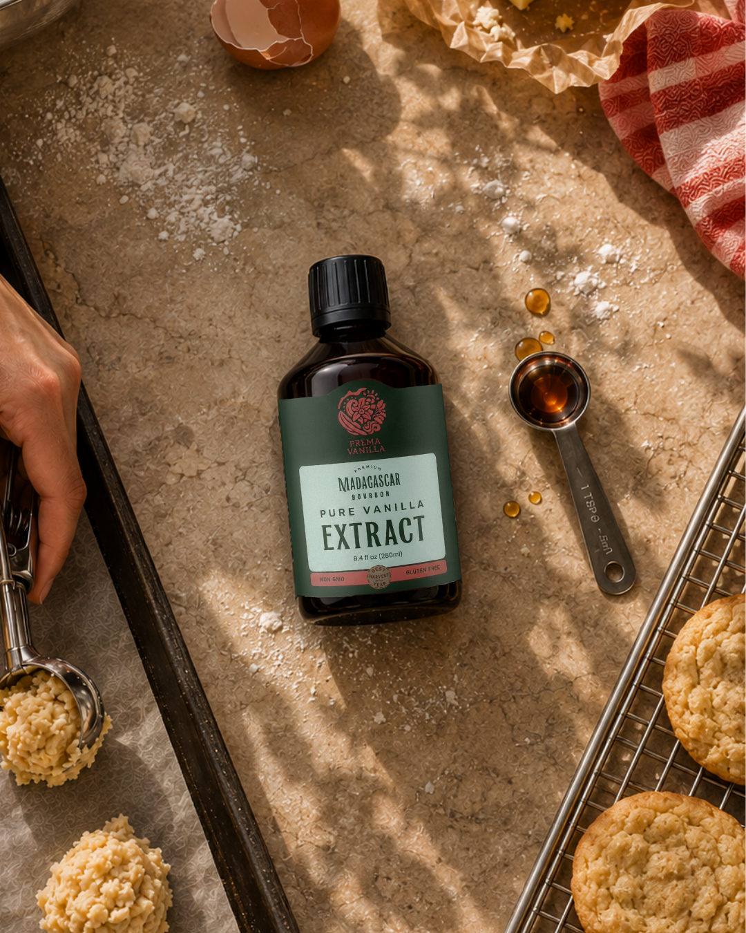 Pure Madagascar Bourbon Vanilla Extract